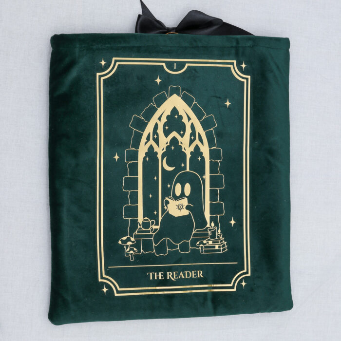 Pochette pour livre en velours - Fantôme