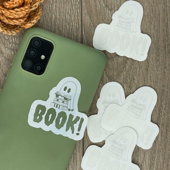 Stickers transparent - Fantôme