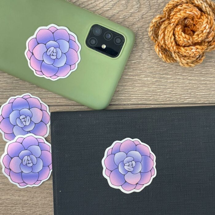 Stickers holographique mate - Senecio – Image 2