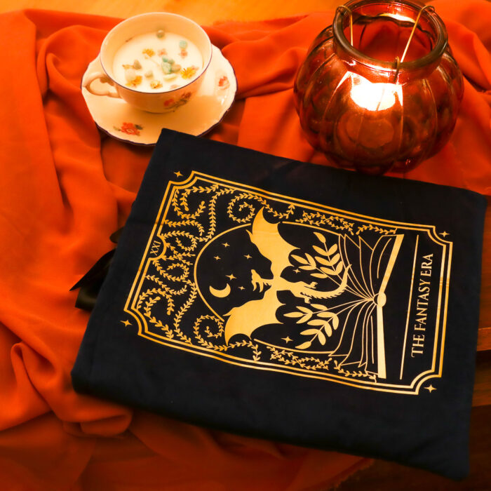Pochette pour livre en velours - Dragon – Image 13