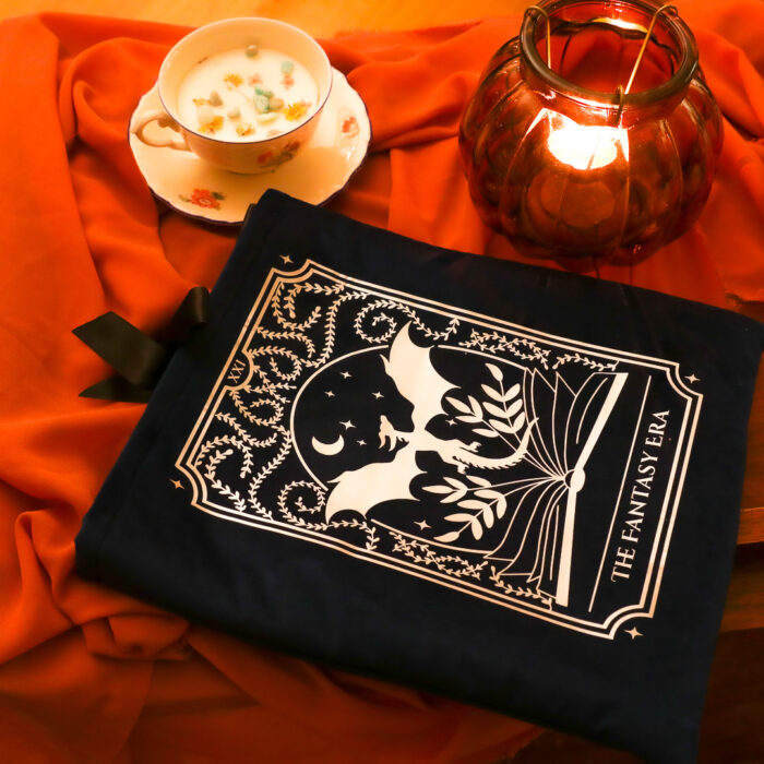 Pochette pour livre en velours - Dragon – Image 12