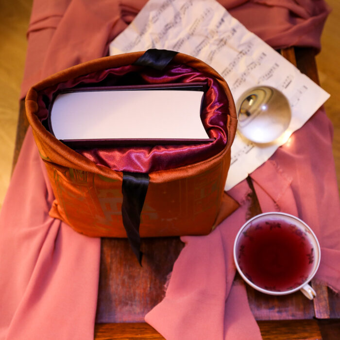Pochette pour livre en velours - Sorcière – Image 4